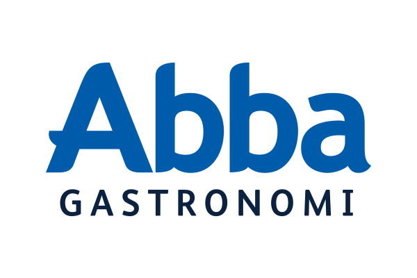 Logotyp för Abba Gastronomi.